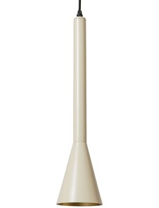 Hoorns Béžové závěsné světlo Dibie 45 cm