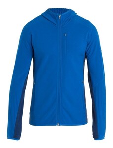 Icebreaker Mens Descender LS Zip Hood