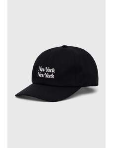 Kšiltovka Corridor New York New York Cap černá barva, s aplikací, HT0077-BLK