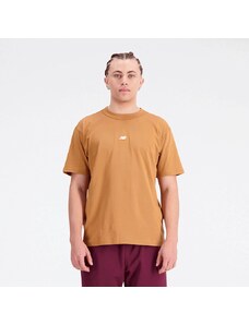 Pánské tričko New Balance MT31504TOB – hnědý