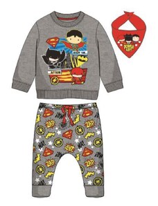 TRACKSUIT COTTON BRUSHED 3 PIECES JUSTICE LEAGUE