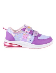 SPORTY SHOES PVC SOLE WITH LIGHTS PEPPA PIG