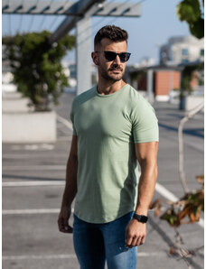 TallGuys Pánské prodloužené tričko | óčko | Light green