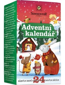 Sonnentor Adventní kalendář 24 čajů