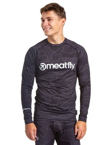 Meatfly pánské termo tričko Avery Morph Black | Černá