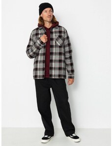 Volcom Brickstone Lined Flannel Ls (dirty white)černá