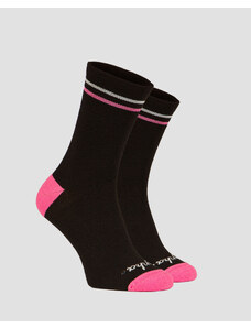 Černé vlněné cyklistické ponožky Rapha Merino
