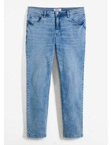 bonprix Strečové džíny z kolekce Speciální střih pro břicho, Regular Fit, Straight Modrá