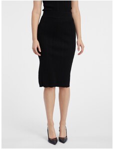 Orsay Černá dámská svetrová sukně - Dámské