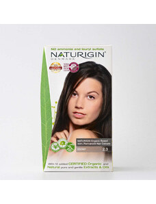 Přírodní černá barva na vlasy s teplým odleskem - NATURIGIN Ebony 2.3
