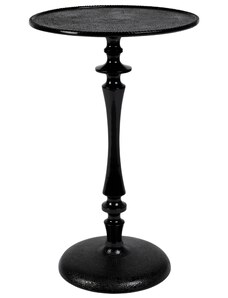 Černý kovový odkládací stolek DUTCHBONE ODESSA 36 cm
