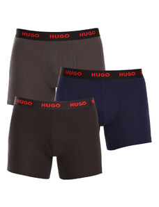 3PACK pánské boxerky HUGO vícebarevné (50503079 413)