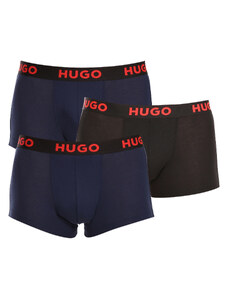 3PACK pánské boxerky HUGO vícebarevné (50496723 406)