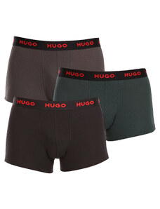 3PACK pánské boxerky HUGO vícebarevné (50469766 303)