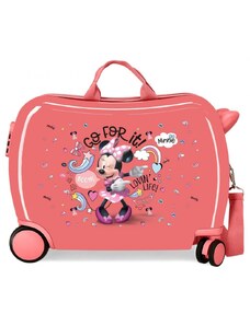 JOUMMABAGS Dětský kufřík na kolečkách Minnie Mouse Loving Life