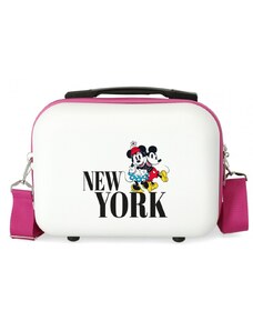 JOUMMABAGS Cestovní kosmetický kufřík Mickey & Minnie New York