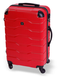 Cestovní kufr BERTOO Firenze - červený L