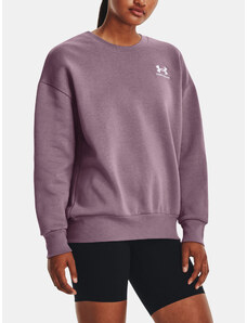 Under Armour Mikina Essential Flc OS Crew-PPL - Dámské