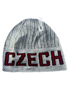 CZECHMANIA Kulich CZECH REPUBLIC – světle šedý, červená písmena