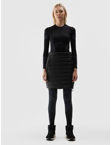 4F Dámská péřová sukně - černá