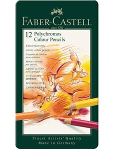 Pastelky Faber-Castell - Polychromos 12 ks