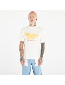 Pánské tričko HERON PRESTON HP Fly Short Sleeve Tee Ivory/ Orange