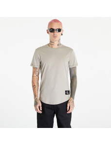 Pánské tričko Calvin Klein Jeans Badge Turn Up Short Sleeve T-Shirt Grey