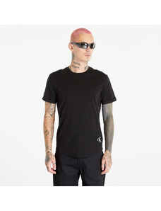 Pánské tričko Calvin Klein Jeans Badge Turn Up Short Sleeve T-Shirt Black