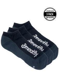 Unisex ponožky Meatfly Boot Triple černá