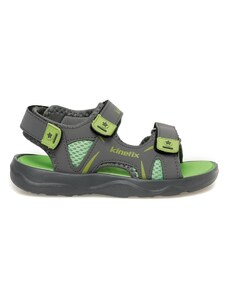 KINETIX Timpa 3fx Boys' Gray Sandals