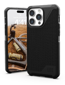 Urban Armor Gear Ochranný kryt na iPhone 15 Pro MAX - UAG, Metropolis LT MagSafe Kevlar Black