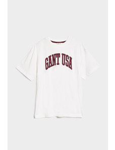 TRIČKO GANT OVERSIZED GANT USA T-SHIRT bílá 122/128