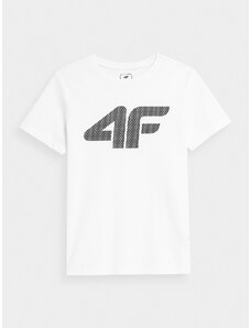 4F Dětské tričko 4FJAW23TTSHM0794 WHITE