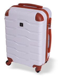 Cestovní kufr BERTOO Firenze - bílý M
