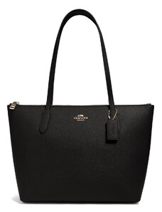 COACH Kabelka COACH Zip Top Tote I Am Black