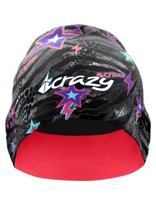 Crazy Idea CAP SPIRE THERMO WOMAN BLACK-ZEBRA