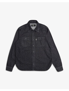 Deus Ex Machina Boston Denim Shirt - Washed Black