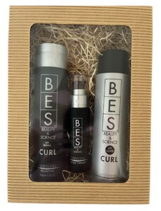 Bes dárková sada Curl šampon, Curl kondicionér, Gloss Therapy