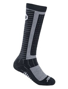 Sensor Pro merino ponožky černá/šedá 3-5