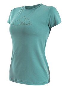 Sensor Coolmax tech Mountains dámské tričko krátký rukáv Mint S