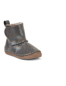 Froddo Grey/Silver G2160077-11 (Flexible, s kožešinou) zimní barefoot boty