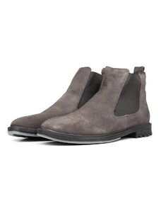 Ducavelli York Genuine Leather Suede Anti-Slip Sole Chelsea Daily Boots