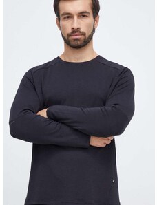 Tričko s dlouhým rukávem On-running Focus černá barva