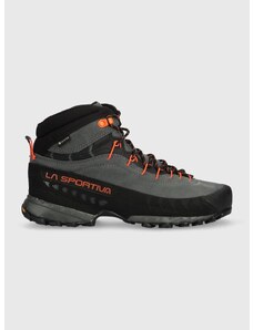 Boty LA Sportiva TX4 Mid GTX pánské, šedá barva