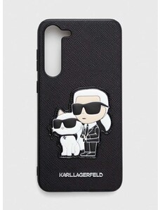 Obal na telefon Karl Lagerfeld Samsung Galaxy S23+ S916 černá barva