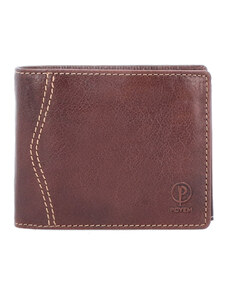 Pánská kožená peněženka Poyem hnědá 5232 Poyem H