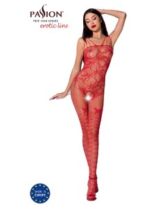 Passion BS076 red - Bodystocking