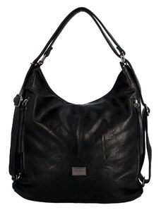 ROMINA & CO. BAGS Dámský kabelko-batoh černý - Romina Jaye černá