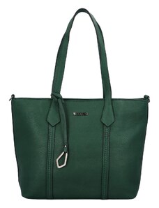 Coveri Elegantní dámská koženková kabelka Socorro , zelená