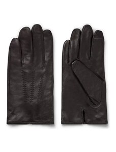 BOSS BLACK Kůžoné rukavice Hainz-ME